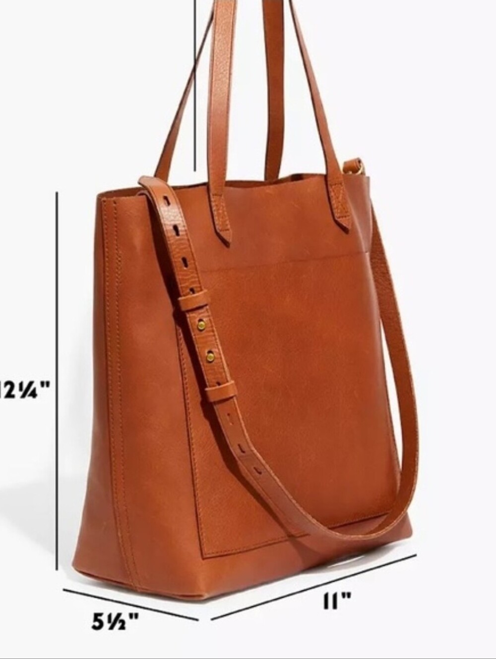 Classic English Saddle Leather 2 Way Transport Bag - Picture 6 of 6